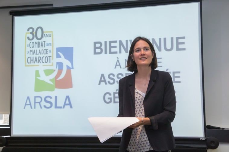 ARSLA 2016 - Assemblée générale de l'ARSLA du 11-06 2016 à l'institut du Cerveau et de la Moelle-épinière -ICM 47 Boulevard de l'Hôpital, 75013 Paris.