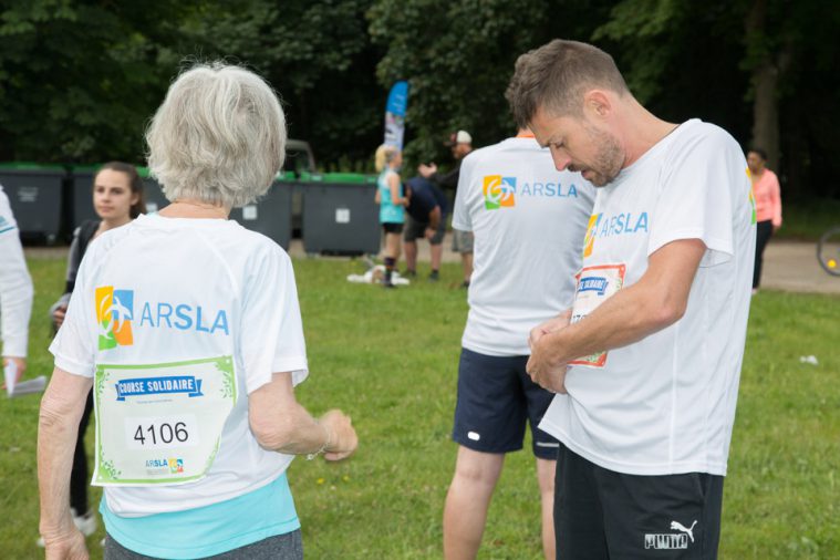 Quatrième course solidaire contre la maladie de Charcot le dimanche 16 juin 2019 au Bois de Vincennes.