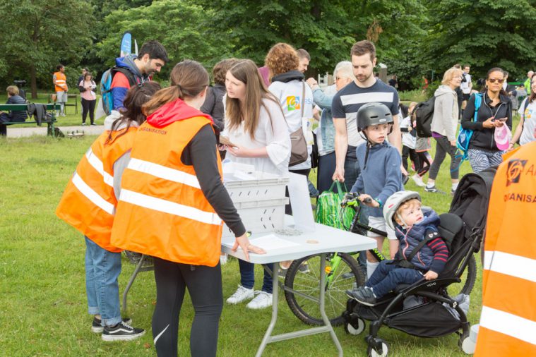 Quatrième course solidaire contre la maladie de Charcot le dimanche 16 juin 2019 au Bois de Vincennes.