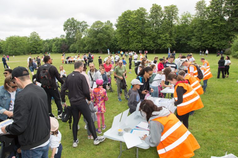 Quatrième course solidaire contre la maladie de Charcot le dimanche 16 juin 2019 au Bois de Vincennes.