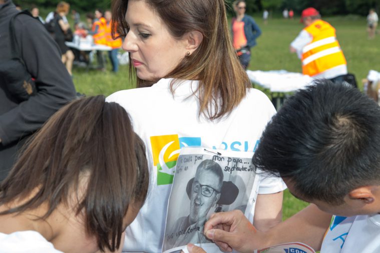 Quatrième course solidaire contre la maladie de Charcot le dimanche 16 juin 2019 au Bois de Vincennes.