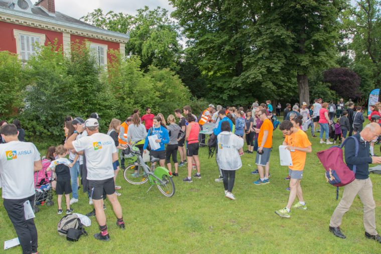 Quatrième course solidaire contre la maladie de Charcot le dimanche 16 juin 2019 au Bois de Vincennes.