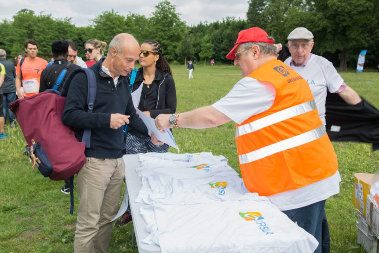 Quatrième course solidaire contre la maladie de Charcot le dimanche 16 juin 2019 au Bois de Vincennes.