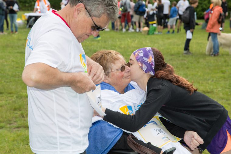 Quatrième course solidaire contre la maladie de Charcot le dimanche 16 juin 2019 au Bois de Vincennes.