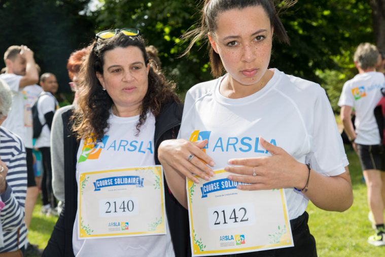 Quatrième course solidaire contre la maladie de Charcot le dimanche 16 juin 2019 au Bois de Vincennes.