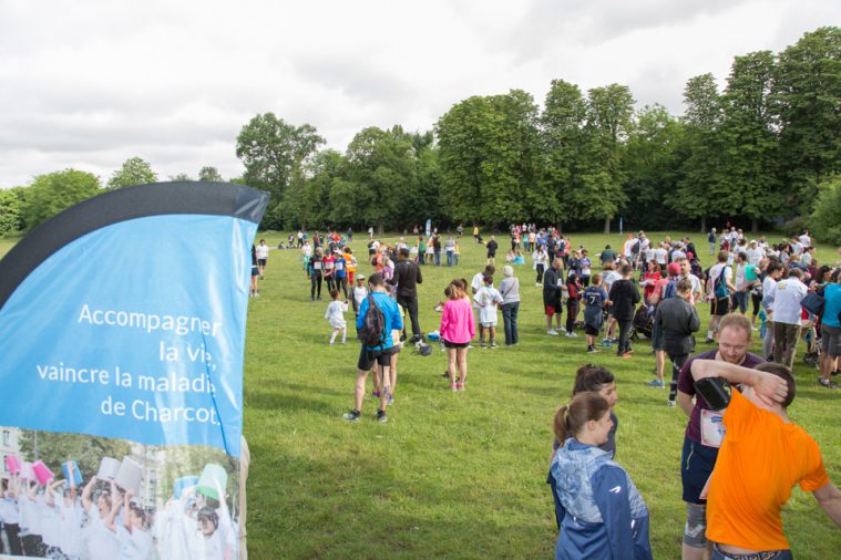 Quatrième course solidaire contre la maladie de Charcot le dimanche 16 juin 2019 au Bois de Vincennes.