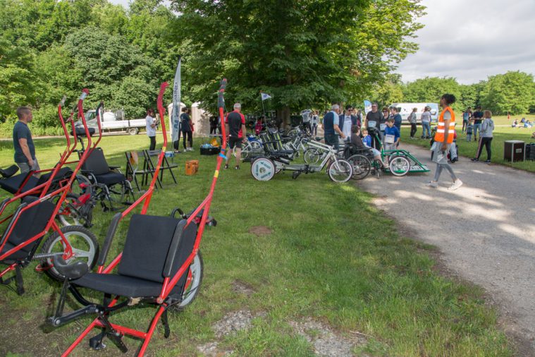 Quatrième course solidaire contre la maladie de Charcot le dimanche 16 juin 2019 au Bois de Vincennes.