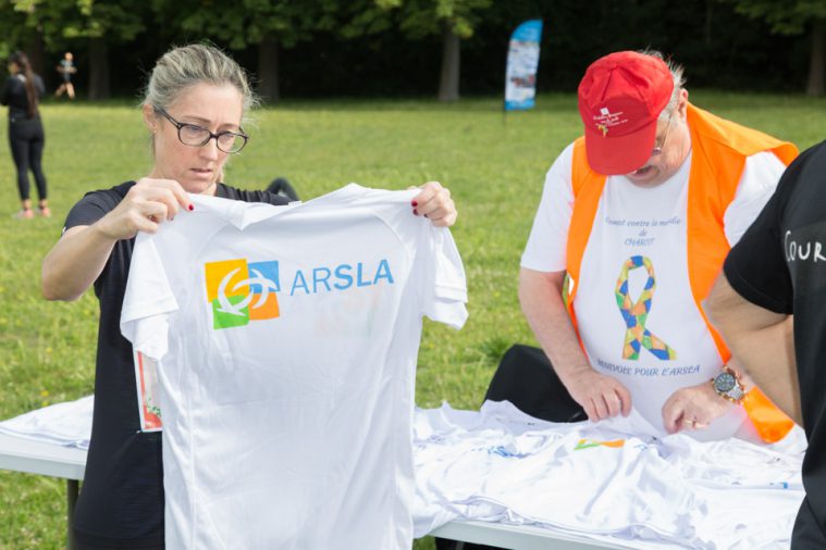 Quatrième course solidaire contre la maladie de Charcot le dimanche 16 juin 2019 au Bois de Vincennes.