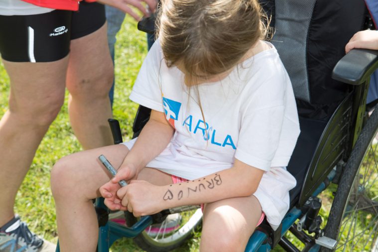 Quatrième course solidaire contre la maladie de Charcot le dimanche 16 juin 2019 au Bois de Vincennes.