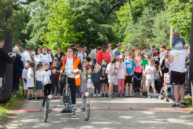 Quatrième course solidaire contre la maladie de Charcot le dimanche 16 juin 2019 au Bois de Vincennes.