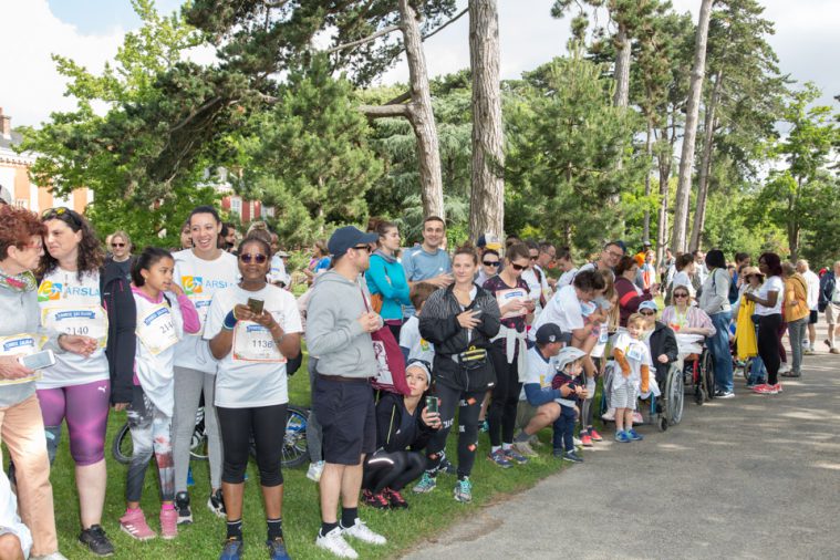 Quatrième course solidaire contre la maladie de Charcot le dimanche 16 juin 2019 au Bois de Vincennes.