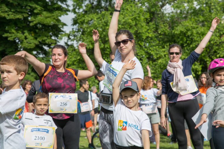 Quatrième course solidaire contre la maladie de Charcot le dimanche 16 juin 2019 au Bois de Vincennes.