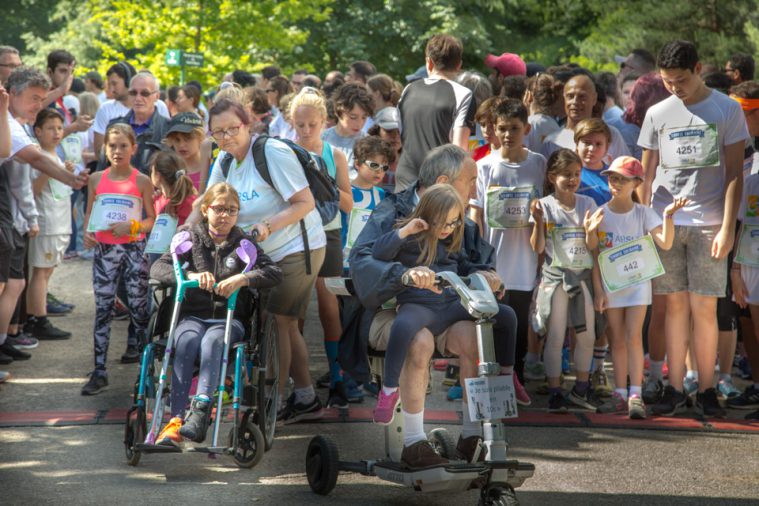 Quatrième course solidaire contre la maladie de Charcot le dimanche 16 juin 2019 au Bois de Vincennes.