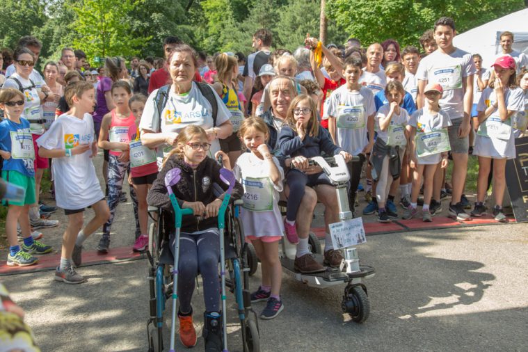 Quatrième course solidaire contre la maladie de Charcot le dimanche 16 juin 2019 au Bois de Vincennes.