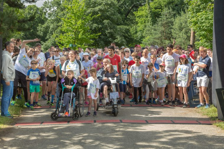 Quatrième course solidaire contre la maladie de Charcot le dimanche 16 juin 2019 au Bois de Vincennes.