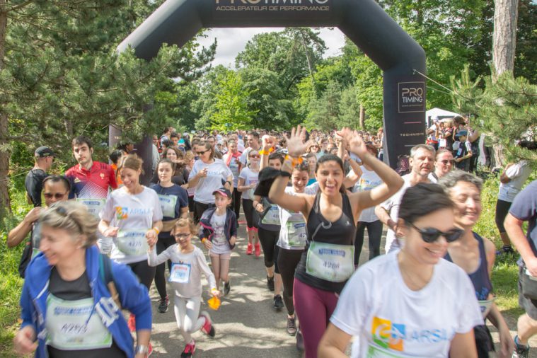 Quatrième course solidaire contre la maladie de Charcot le dimanche 16 juin 2019 au Bois de Vincennes.