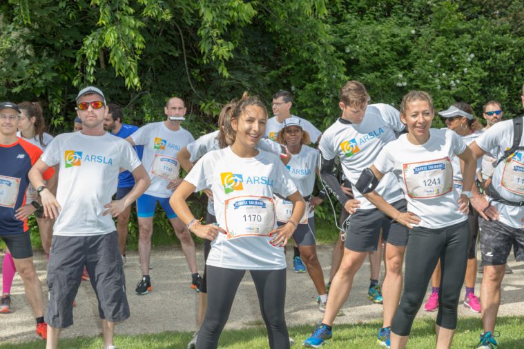 Quatrième course solidaire contre la maladie de Charcot le dimanche 16 juin 2019 au Bois de Vincennes.