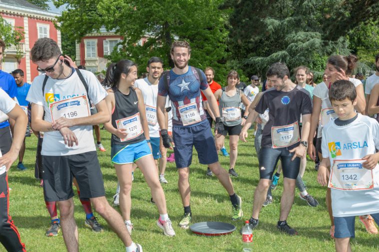 Quatrième course solidaire contre la maladie de Charcot le dimanche 16 juin 2019 au Bois de Vincennes.