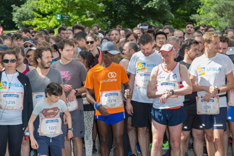 Quatrième course solidaire contre la maladie de Charcot le dimanche 16 juin 2019 au Bois de Vincennes.