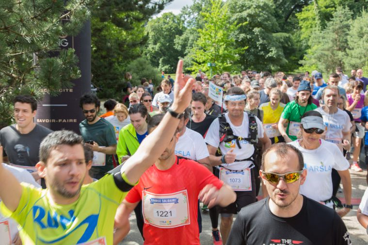 Quatrième course solidaire contre la maladie de Charcot le dimanche 16 juin 2019 au Bois de Vincennes.