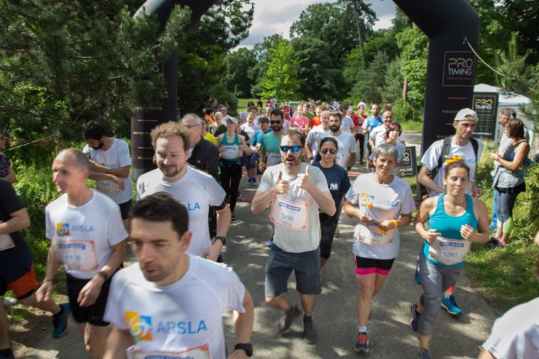 Quatrième course solidaire contre la maladie de Charcot le dimanche 16 juin 2019 au Bois de Vincennes.