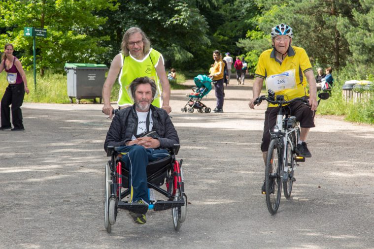 Quatrième course solidaire contre la maladie de Charcot le dimanche 16 juin 2019 au Bois de Vincennes.