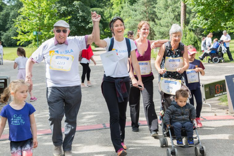 Quatrième course solidaire contre la maladie de Charcot le dimanche 16 juin 2019 au Bois de Vincennes.