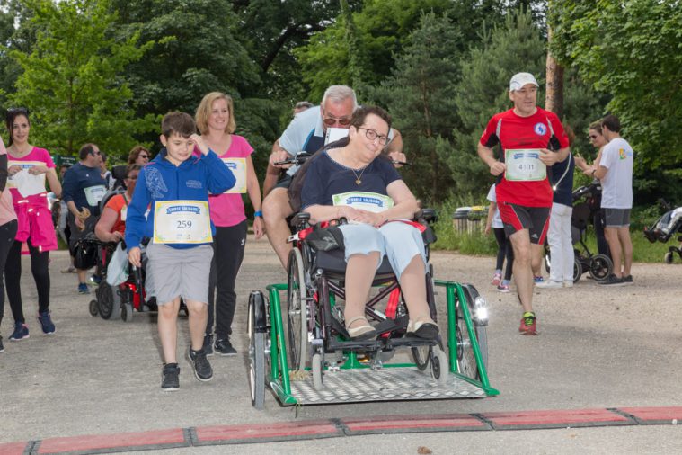 Quatrième course solidaire contre la maladie de Charcot le dimanche 16 juin 2019 au Bois de Vincennes.