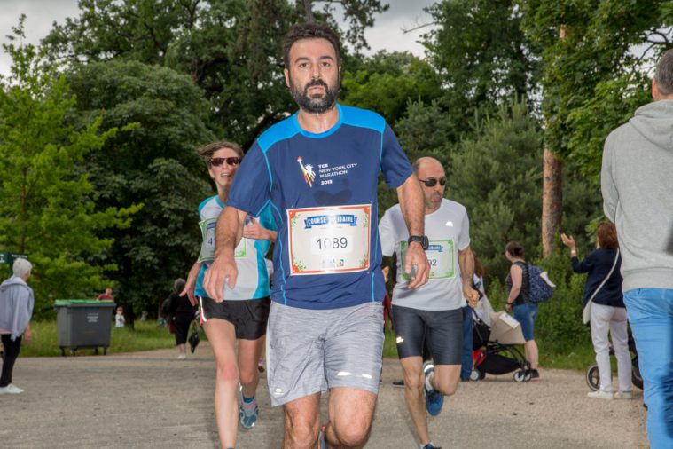 Quatrième course solidaire contre la maladie de Charcot le dimanche 16 juin 2019 au Bois de Vincennes.