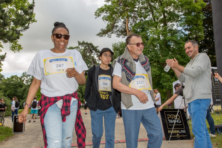 Quatrième course solidaire contre la maladie de Charcot le dimanche 16 juin 2019 au Bois de Vincennes.