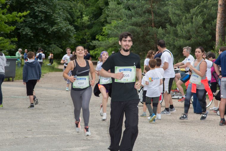 Quatrième course solidaire contre la maladie de Charcot le dimanche 16 juin 2019 au Bois de Vincennes.