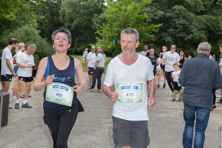 Quatrième course solidaire contre la maladie de Charcot le dimanche 16 juin 2019 au Bois de Vincennes.