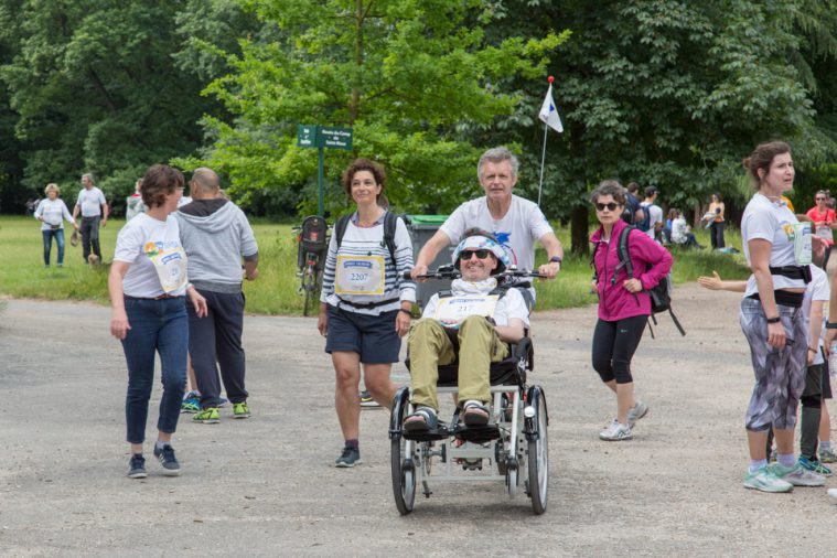 Quatrième course solidaire contre la maladie de Charcot le dimanche 16 juin 2019 au Bois de Vincennes.