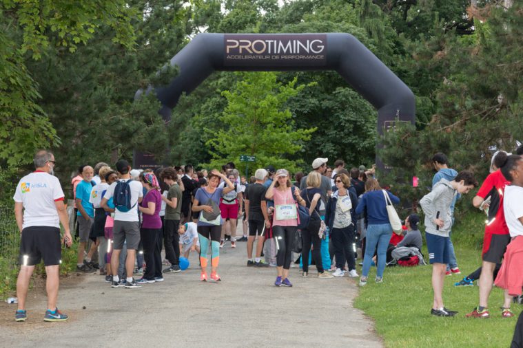 Quatrième course solidaire contre la maladie de Charcot le dimanche 16 juin 2019 au Bois de Vincennes.