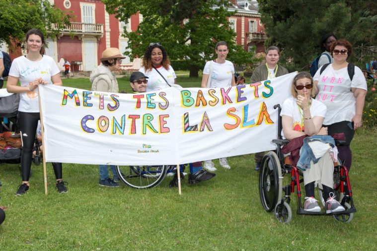 Quatrième course solidaire contre la maladie de Charcot le dimanche 16 juin 2019 au Bois de Vincennes.