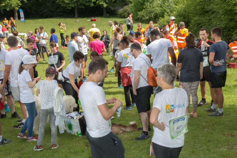 Quatrième course solidaire contre la maladie de Charcot le dimanche 16 juin 2019 au Bois de Vincennes.