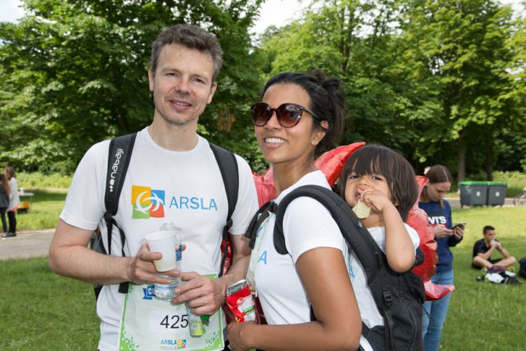 Quatrième course solidaire contre la maladie de Charcot le dimanche 16 juin 2019 au Bois de Vincennes.