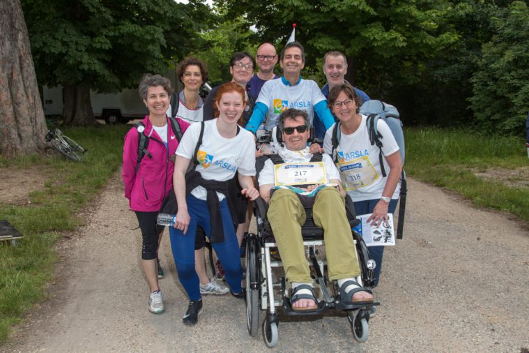 Quatrième course solidaire contre la maladie de Charcot le dimanche 16 juin 2019 au Bois de Vincennes.