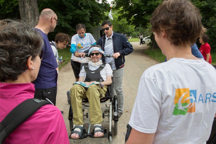 Quatrième course solidaire contre la maladie de Charcot le dimanche 16 juin 2019 au Bois de Vincennes.