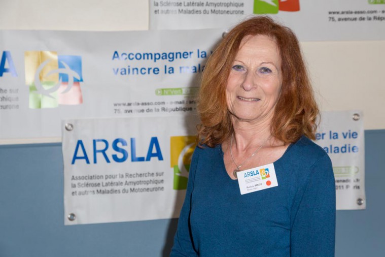 ARSLA 2015 - Rencontre annuelle des bénévoles de l'ARSLA du 31-01 et 01-02-2015 à Paris, Ici Patricia Birot