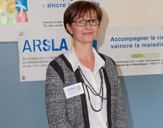 ARSLA 2015 - Rencontre annuelle des bénévoles de l'ARSLA du 31-01 et 01-02-2015 à Paris, Ici Magali Gauchet
