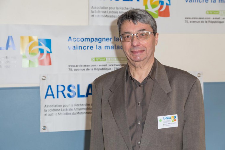 ARSLA 2015 - Rencontre annuelle des bénévoles de l'ARSLA du 31-01 et 01-02-2015 à Paris, Ici Christian Lefrancois
