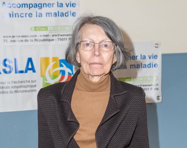 ARSLA 2015 - Rencontre annuelle des bénévoles de l'ARSLA du 31-01 et 01-02-2015 à Paris, Ici Claudette Daugy
