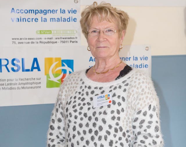 ARSLA 2015 - Rencontre annuelle des bénévoles de l'ARSLA du 31-01 et 01-02-2015 à Paris, Ici Simone Lagoutte