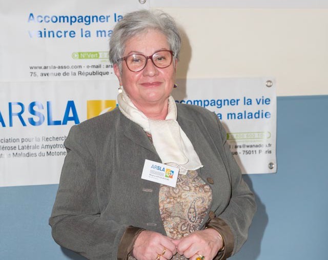 ARSLA 2015 - Rencontre annuelle des bénévoles de l'ARSLA du 31-01 et 01-02-2015 à Paris, Ici Régina Guglielmi
