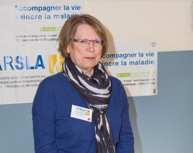 ARSLA 2015 - Rencontre annuelle des bénévoles de l'ARSLA du 31-01 et 01-02-2015 à Paris, Ici Denise Priem