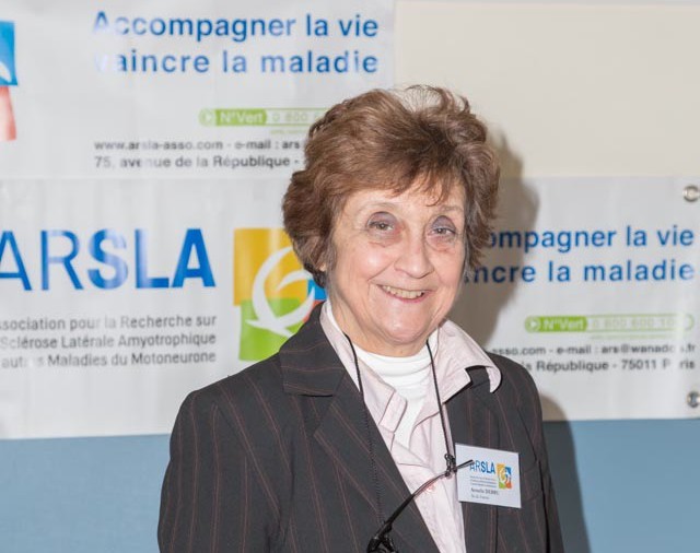 ARSLA 2015 - Rencontre annuelle des bénévoles de l'ARSLA du 31-01 et 01-02-2015 à Paris, Ici Armelle Debru