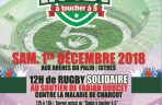 Rugby -Maladie de Charcot