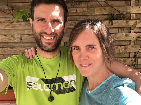 Katia et Franck participent au défi de la Rhune - ARSLA maladie de Charcot