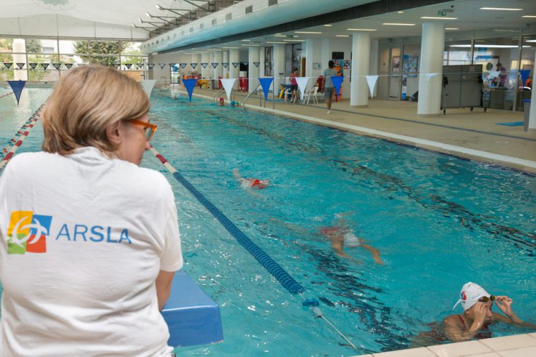 ARSLA - Nagez pour lutter contre la SLA, dimanche 22-09-19. Piscine George Hermant, Paris 75019